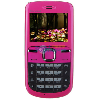 胜音 i310 GSM手机（紫红色）双卡双待