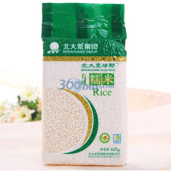 北大荒绿野有机糯米425g*2