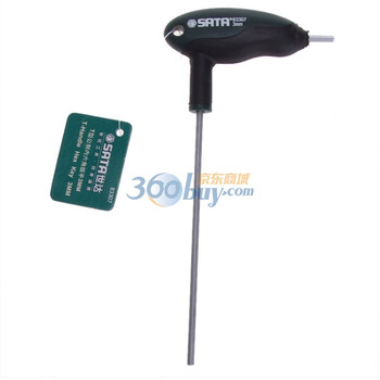 美国世达(SATA) 83307 T型公制内六角扳手 3mm