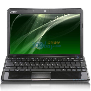 微星（msi）U270-058XCN 11.6英寸笔记本电脑（E350 2G 320G HD6310 高清摄像头 HDMI）黑蓝渐变
