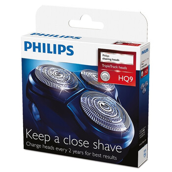 飞利浦（Philips）HQ9 剃须刀头（三刀头包装）荷兰进口
