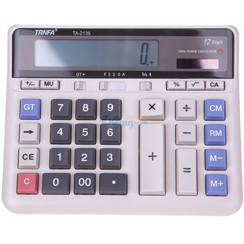信发TRNFA 12位数计算器 TA-2135