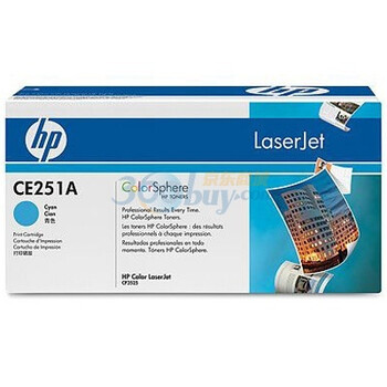 惠普（HP）LaserJet CE251A 青色硒鼓（适用Color LaserJet CP3525/3525n/3525dn）