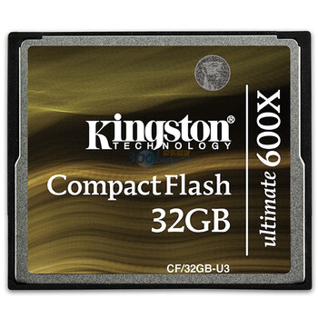 金士顿（Kingston）32GB 600x CF存储卡（CF/32GB-U3）