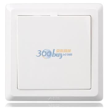 ABB 德逸 单联空白面板 AE504 白色
