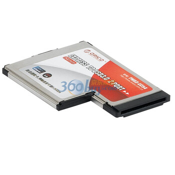 奥睿科（ORICO）PNU3-EC54 内置不露头express 54mm转USB3.0扩展卡 nec芯片