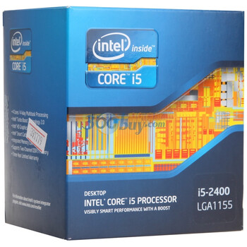 英特尔(Intel)32纳米 酷睿i5 四核处理器 i5 2400盒装CPU（LGA1155/3.1GHz/6M三级缓存）