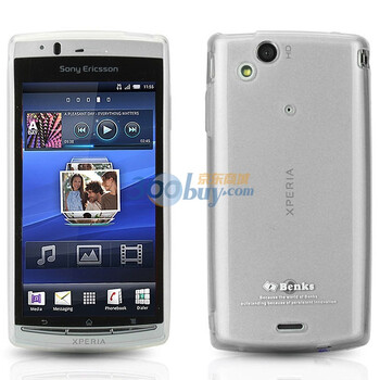 邦克仕（Benks）Magic Jelly移动数码产品专用保护壳（适用于索爱sony ericsson X12/ARC透白色）