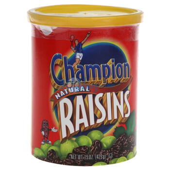 美国Champion冠锦牌原味葡萄干罐装425g