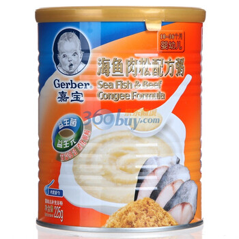 Gerber 嘉宝海鱼肉松配方粥 225g