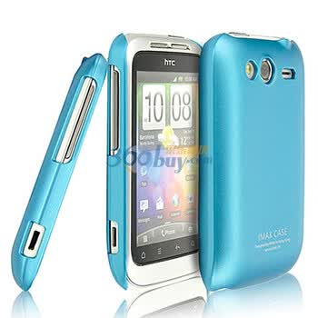 艾美克（IMAK）超薄彩壳 适用于HTC G13/ Wildfire S A510e（蓝色）