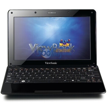 优派（view sonic）VNB106X 10.1英寸笔记本电脑（N570 1G DDR3 320G 摄像头）黑色