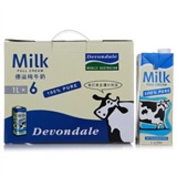 DEVONDALE 德运 Full Cream 全脂牛奶1L*6