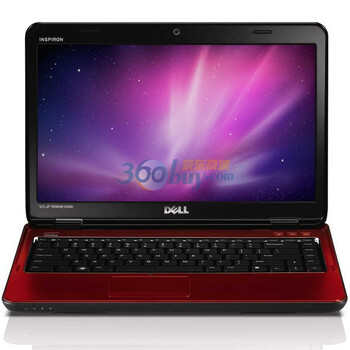 戴尔（DELL）Inspiron14R 14英寸笔记本电脑（A8-3500M 4G 500G 7200转 HD6620 USB3.0 WIN7）红色