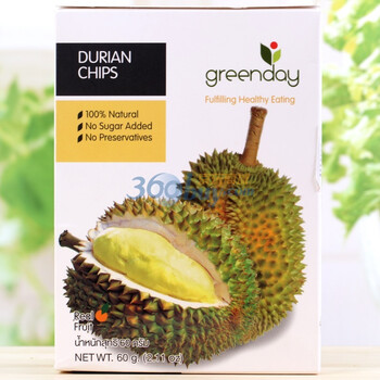 Greenday绿色时光天然榴莲片60g