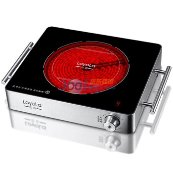 忠臣（loyola） LC-E022S第二代远红外电陶炉 1800W 伺服恒温专利技术 无辐射 不挑锅具 静音 节能