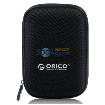 奥睿科（ORICO）PHD-25 2.5寸移动硬盘保护包 数码收纳包 带隔网 黑