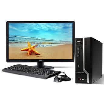 宏碁（Acer）VX275台式电脑（E6600 2G 500G 1G独显 DVD 键鼠 Linux）