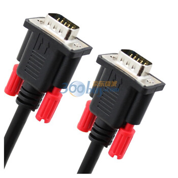 优越者 Y-C505 双磁环3C+6发烧级VGA线 针/针 5米