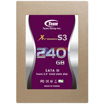十铨科技（Team）S3系列 240G（TG240GS25AS3M）SSD固体硬盘