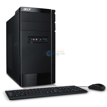 宏碁（Acer） AM1860台式主机（双核G620 2G 500G 512M独显 DVD 读卡器 键鼠 Linux）