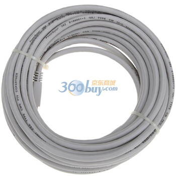 包尔星克（PowerSync）C65B10W 六类纯铜网线 10米