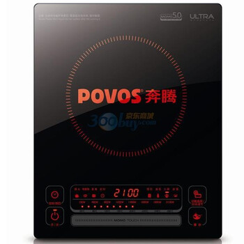 奔腾(POVOS)电磁炉 C21-PG02 2100W 触屏触摸 独有滑动触控技术 (包装内含：汤锅+炒锅)