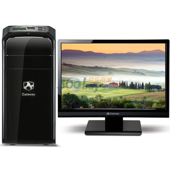 Gateway DX4850_P-001C台式电脑（i5-2300 2G 500G 1G独显 DVD 读卡器 键鼠 Linux ）