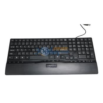 雅狐（YAFOX）T360 USB 多媒体单键盘 黑色