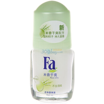 Fa 走珠香体液-米香干爽25ml