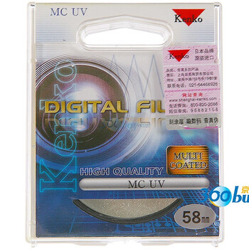 肯高（Kenko）MC UV 58mm 多层镀膜UV滤镜