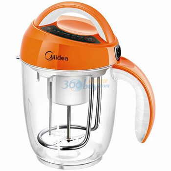 美的（Midea）PP13A31 无网干豆豆浆机 1.3L 黄