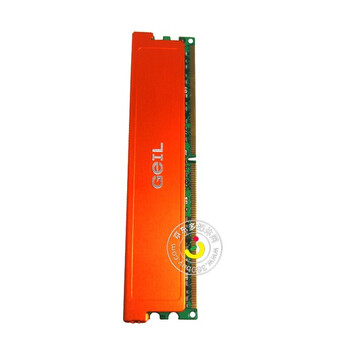 ��GEIL���׽���DDR2 800 1G̨ʽ���ڴ�(��ɢ��Ƭ��