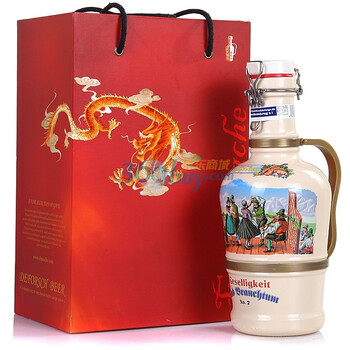 德福斯礼品啤酒（节日舞会）瓷瓶装 2L