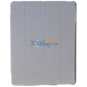 洛克（ROCK）新款apple苹果iPad2轻爽极薄保护套 带智能唤醒休眠（灰色）