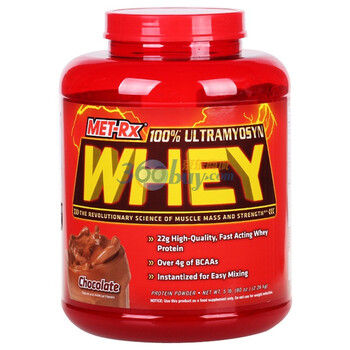 MET-RX美瑞克斯超效完全乳清蛋白粉巧克力味2260g