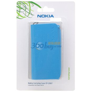 诺基亚（NOKIA）CP-2007（蓝色）原装PU手机套 适用于诺基亚N8-00