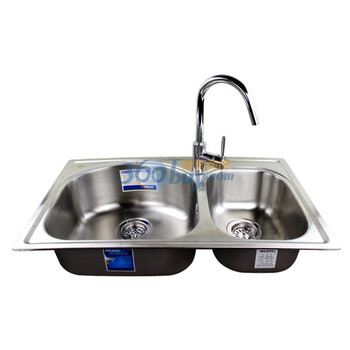 欧琳（OULIN） OL2203 优质304不锈钢水槽套餐