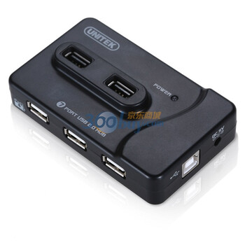 优越者 Y-2072 Ipad充电USB2.0 7口HUB（5V2A电源）