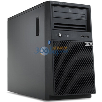 IBM x3100 M4塔式服务器258232C（G850 2G 4个硬盘位 键鼠）
