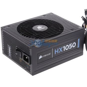 海盗船（CORSAIR）Professional系列HX1050 电源（额定1050W/扁平线缆/模块化/80PLUS银牌/7年质保）