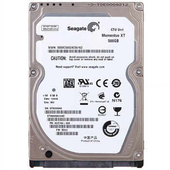 希捷（Seagate）500G ST95005620AS 7200转32M SATAII MomentusXT混合硬盘