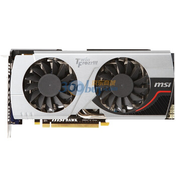微星（MSI)N560GTX-Ti hawk 950/4200MHz 1024M/256bit DDR5 PCI-E显卡