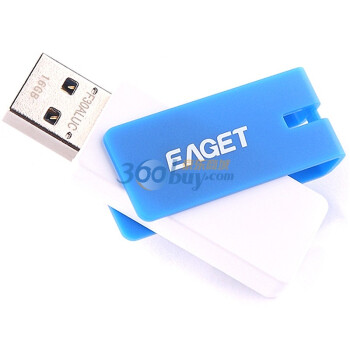 忆捷（EAGET）碟豹USB3.0高速优盘F30-16G（蓝色）