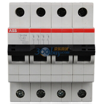 ABB 微型/小型断路器/空开 四开 40A SH204-C40