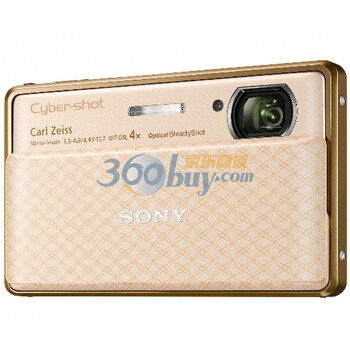 索尼（SONY） DSC-TX100  数码相机 金色（1620万像素 3.5寸屏 4倍光变 25mm广角）