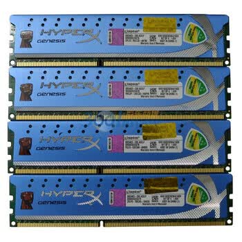 金士顿（kingston）骇客神条 DDR3 1600 16G(4Gx4条)台式机内存（KHX1600C9D3K4/16GX）