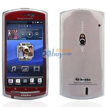 邦克仕（Benks）Magic Jelly移动数码产品专用保护壳（适用于索爱sony ericsson Xperia Neo/MT15I透白色）