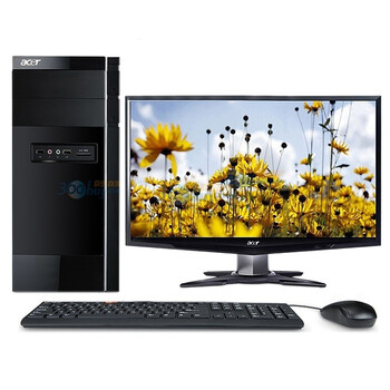 宏碁（Acer） AM1860台式电脑（G630 2G 1TB 512M独显 DVD 读卡器 键鼠 Linux）