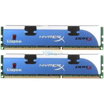 金士顿（Kingston）HyperX DDR3 1600 4G(2Gx2条)台式机内存(KHX1600C9D3K2/4GX)